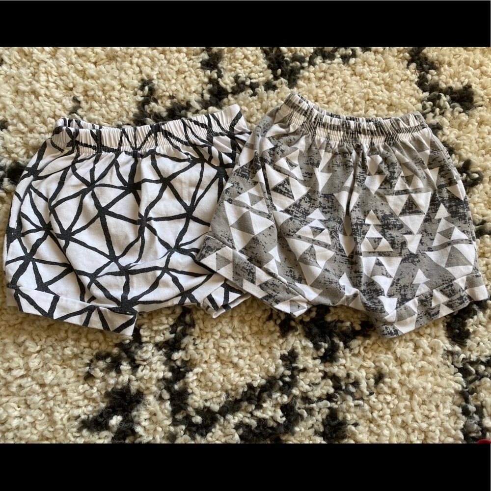 Tribal print bloomer shorts